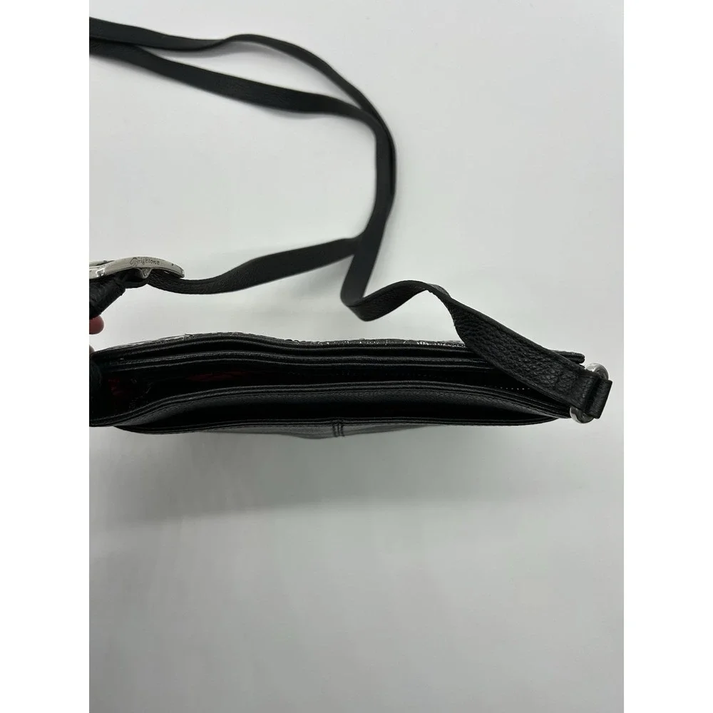 Brighton Fashionista Muse City Organizer Crossbody Bag Tom Clancy Leather RARE